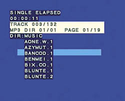 Mp3-menu