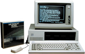 ����� ������ Word, ��� ��� DOS. ��� 1983.
