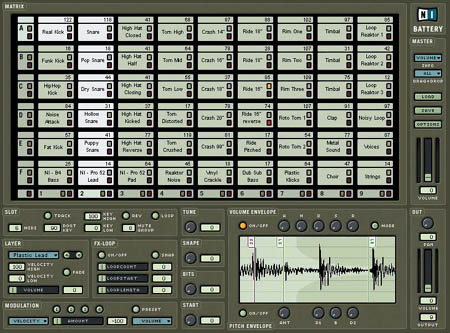 Native Instruments «BATTERY» Sampler