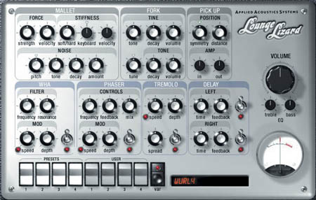 Applied Acoustics Systems Lounge Lizard EP-1