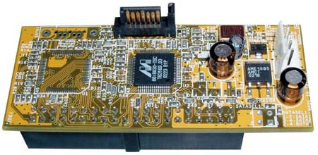 Адаптер Serial ATA - Parallel ATA на чипе Marvell 88i8030