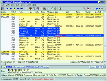 ���. 1. Disk Explorer ��� FAT.