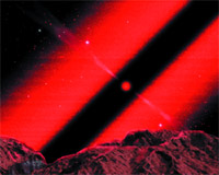 ��� ����� ��������� ������ ���� ��� �����������, ������������ � ���� ��������� NGC 4261, � ������� ���������� ���� �� �������� ���� ��������� 800 �������� ��� � ������ ���� ������ 1,2 ����. �����. ��� �������������� ����������� ����� �� ������� � ������� �� ������ ����. �����-����� �������� ����, ����������� ������ ����, ���� ���������� � ������� ����. ����������, � �������, � ������ ������ ��� �� �������� ����� ��������� ������ �����.