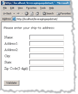 Figure 5 Running the Form