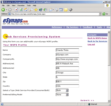 Figure 6 Self-registration Form