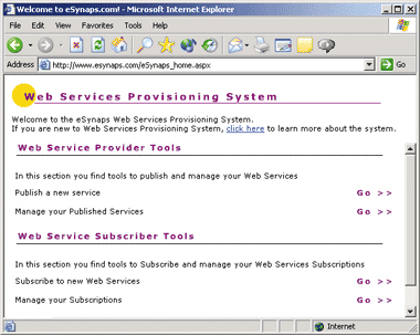 Figure 8 User as Service Provider and Consumer