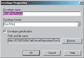 Figure 5 Envelope Properties