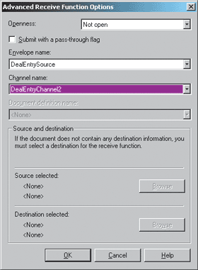 Figure 8 Configure Receive Function