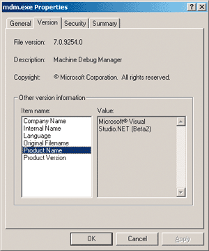 Figure 18 Using Explorer to Glean Info