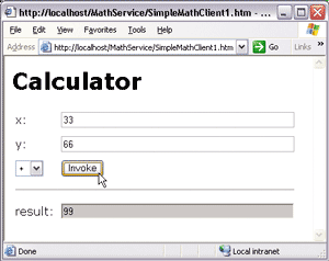 Figure 11 HTML Math Client