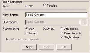Figure 1 Exposing a Stored Procedure