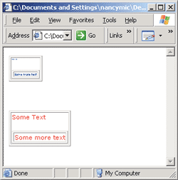 Figure 3 Small Font Browser Setting