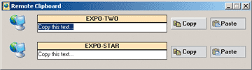 Figure 12 Copy and Paste to Specific Machines