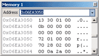 Figure 3 Memory Dump