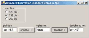 Figure 16 Encryption Demo