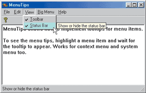 Figure 1 MenuTips