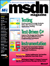 MSDN Magazine April 2004