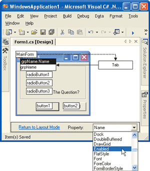 Figure 2 Edit Properties 