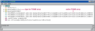 Figure 3 StrLit in the Disassembler