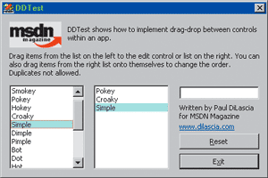 Figure 3 DDTest in Action
