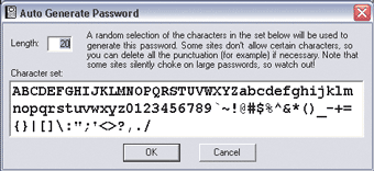 Figure 5 Auto Generate Password