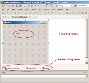 Figure 1 Visual and Nonvisual Components