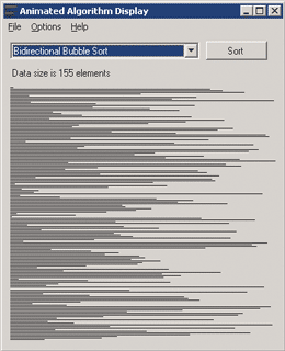 Figure 1 Animated Algorithm in Action