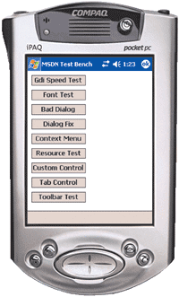Figure 1 MSDN Test Bench
