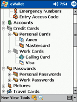  eWallet Categories