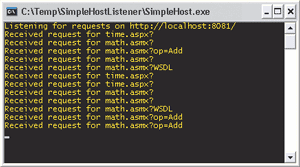 Figure 7 Console Application Output
