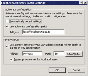 Figure 3 Using Automatic Configuration
