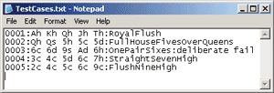 Figure 4 Flat Test Case Data