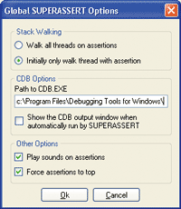 Figure 4 Options Dialog