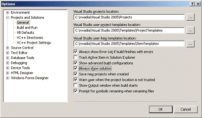 Figure 1 Template Location Options