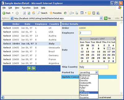 Figure 7 Custom Data Fields in Action—Edit Mode