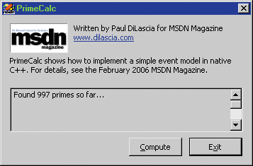 Figure 5 PrimeCalc in Action