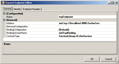 Figure 9 Using the GUI to Define an Endpoint