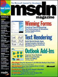MSDN Magazine March 2006