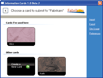 Figure 1 Digital Identity Made Concrete for Users
