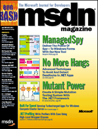 MSDN Magazine April 2006