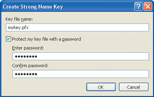 Figure 2 Creating a Key