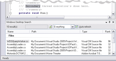 Figure 1 Search Based on Select Text