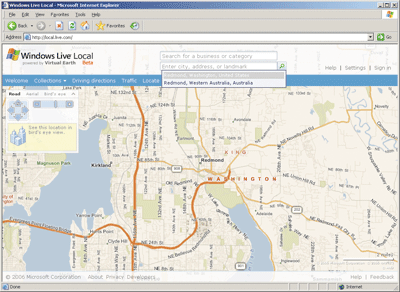 Figure 8 Disambiguation Pop-Up from a Find Call