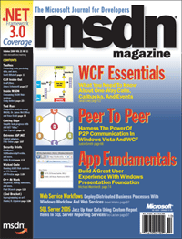 MSDN Magazine October 2006