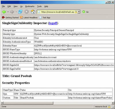 Figure 6 Sample Application