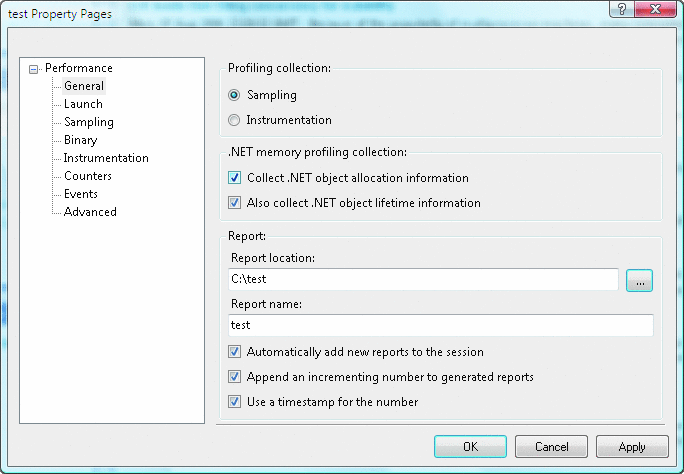 Figure 2 Memory Profiling in Visual Studio 2005