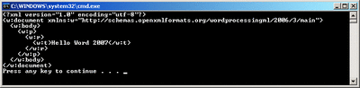 Figure 4 Output from Console Application