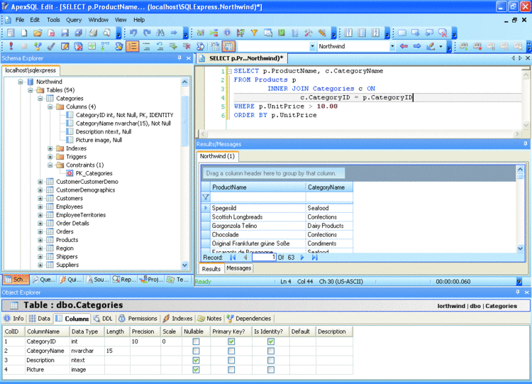 Write, Test, or Execute Queries 