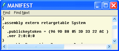 Figure 2 Retargetable Flag in ILDASM