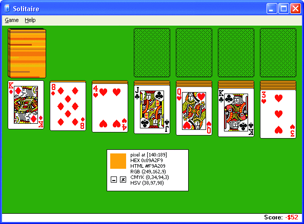 Pixie's Simple Interface Suplies Detailed Color Info 